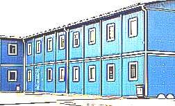 Блок-модульные здания в Краснодаре (рисунок)